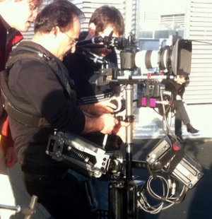 -Equipement Canon sur Steadicam